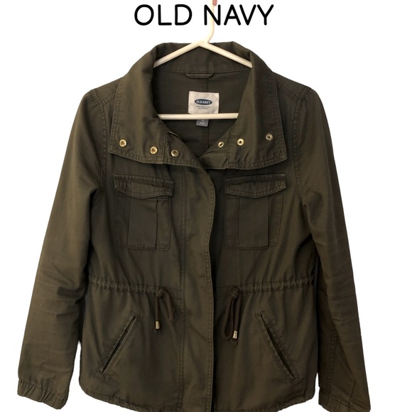 OLD NAVY army green jacket - Picture 1 of 6